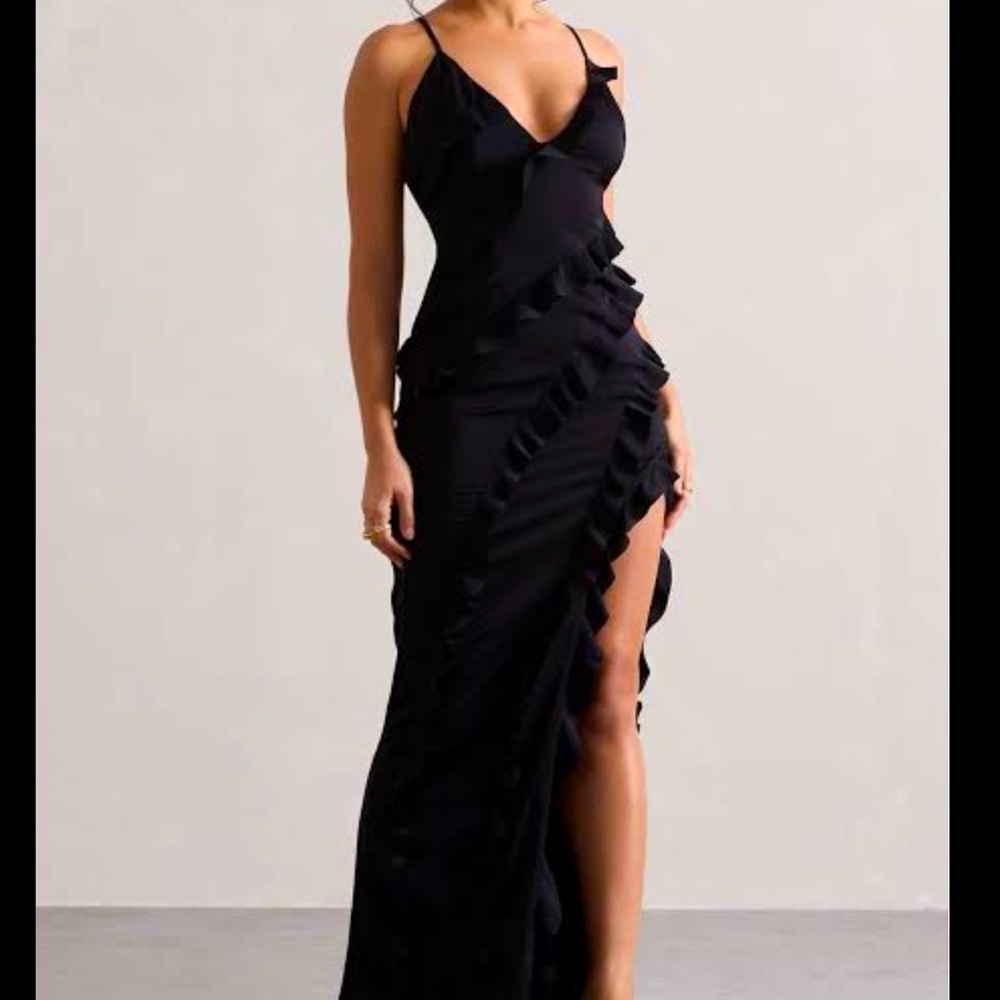Alter D State black ruffle dress